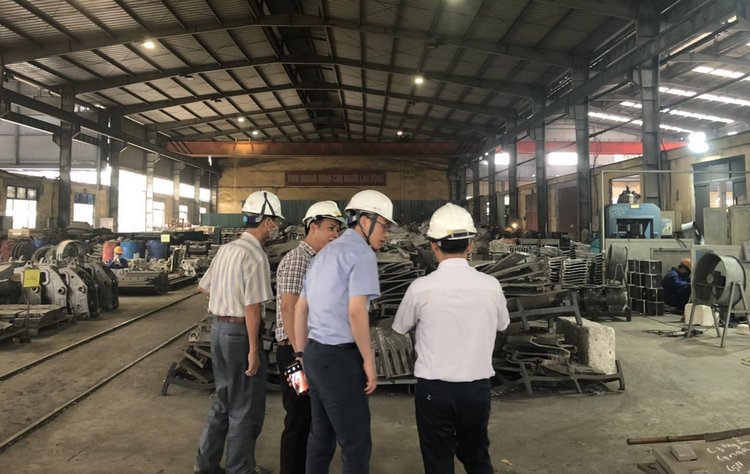 湖南mg冰球突破旅行河内国际商业展  耐磨陶瓷产品拓展越南市场