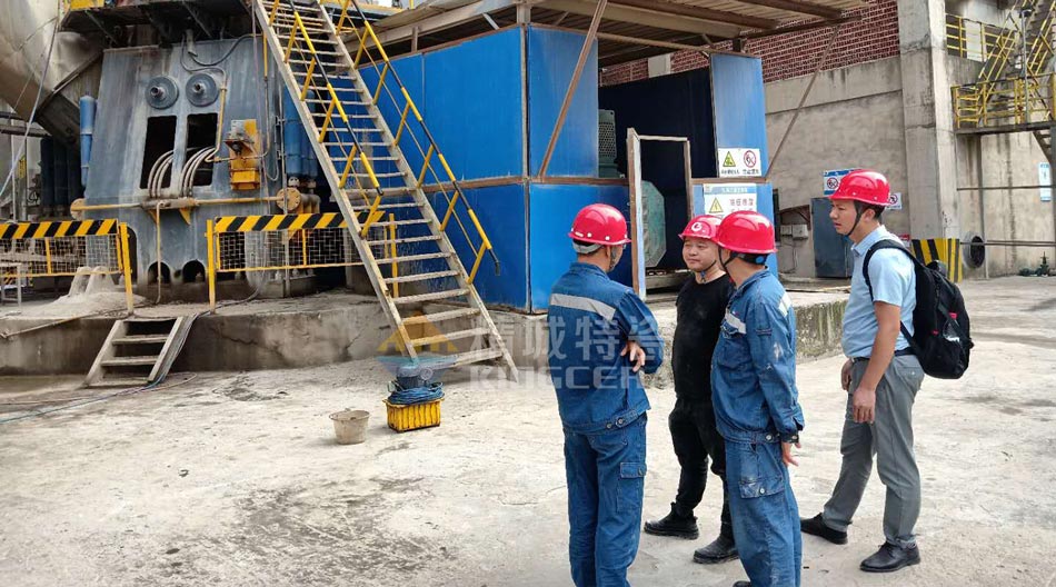 mg冰球突破特瓷赴四川某水泥厂现场勘探以及手艺交流