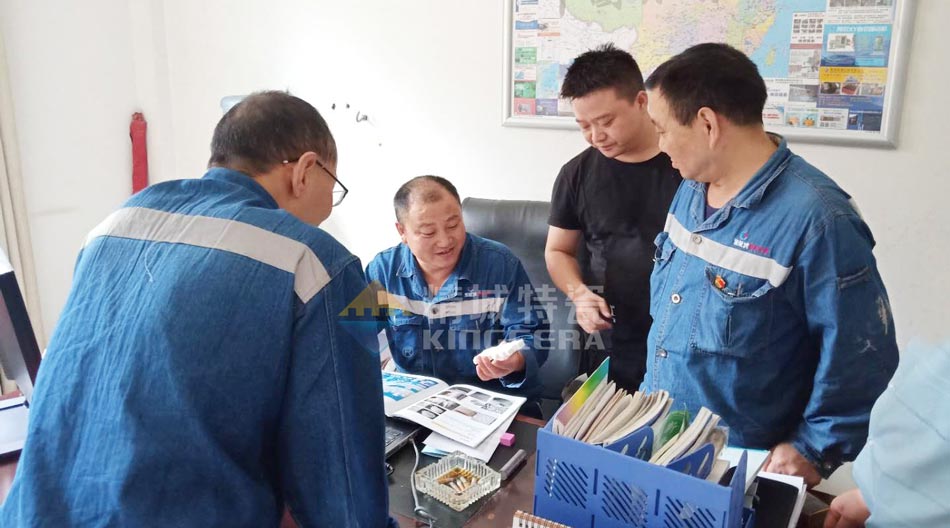 mg冰球突破特瓷赴四川某水泥厂现场勘探以及手艺交流