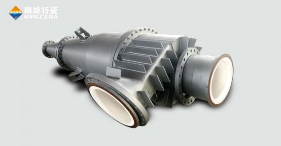 mg冰球突破耐磨陶瓷旋风在有机硅化工合成车间的应用