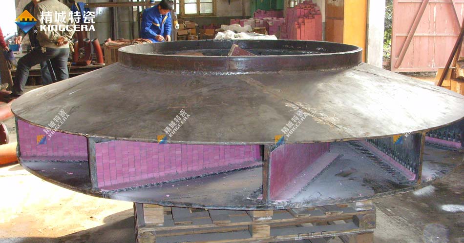 湖南mg冰球突破耐磨陶瓷风机叶轮|陶瓷风机叶片|陶瓷风机